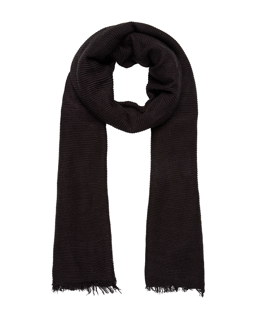 black scarf
